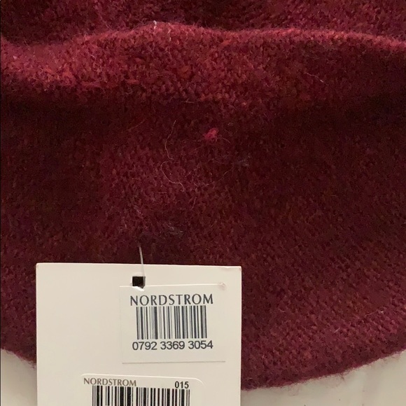 Nordstrom pearl beaded beret hat - Picture 8 of 8